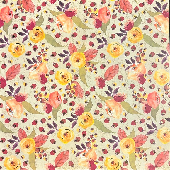 Fall Scrapbook Paper! Beautiful Autumn Colors! 12x12 Premium Card Stock! - Picture 10 of 12